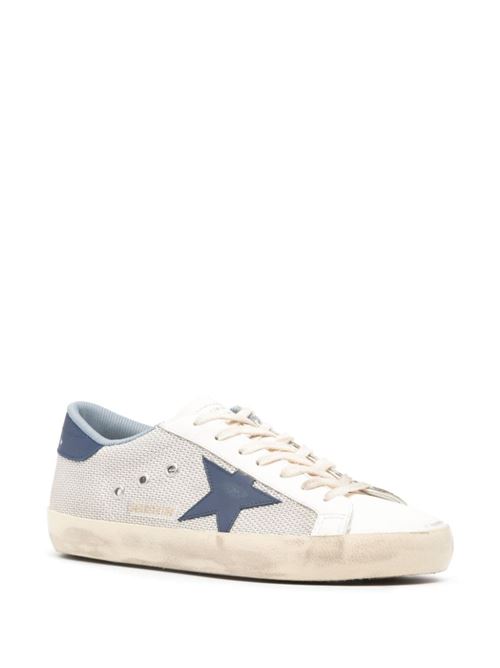 Men's white light blue sneakers  Golden Goose | GMF00101F00540070290